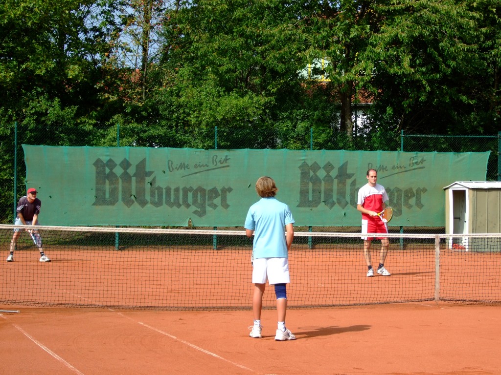 ... doch an diesem Tag war gegen Seffern kein Kraut gewachsen, am Ende stand auch im Tennis ein verdienter Sieg ...